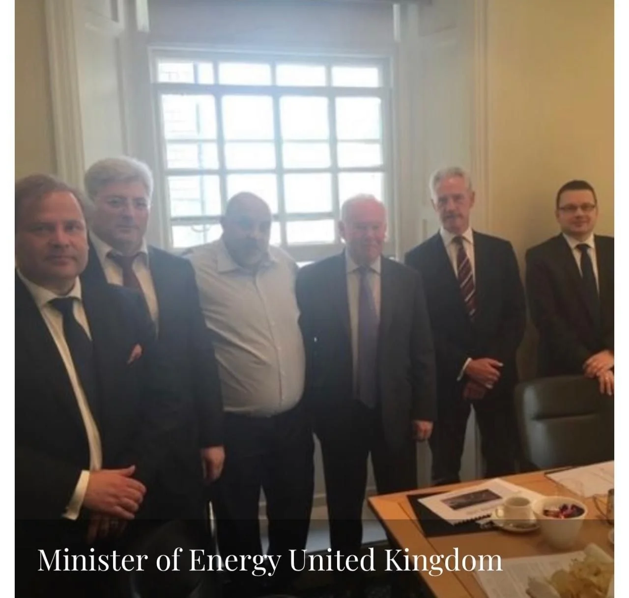 Minister of Energy United Kingdom